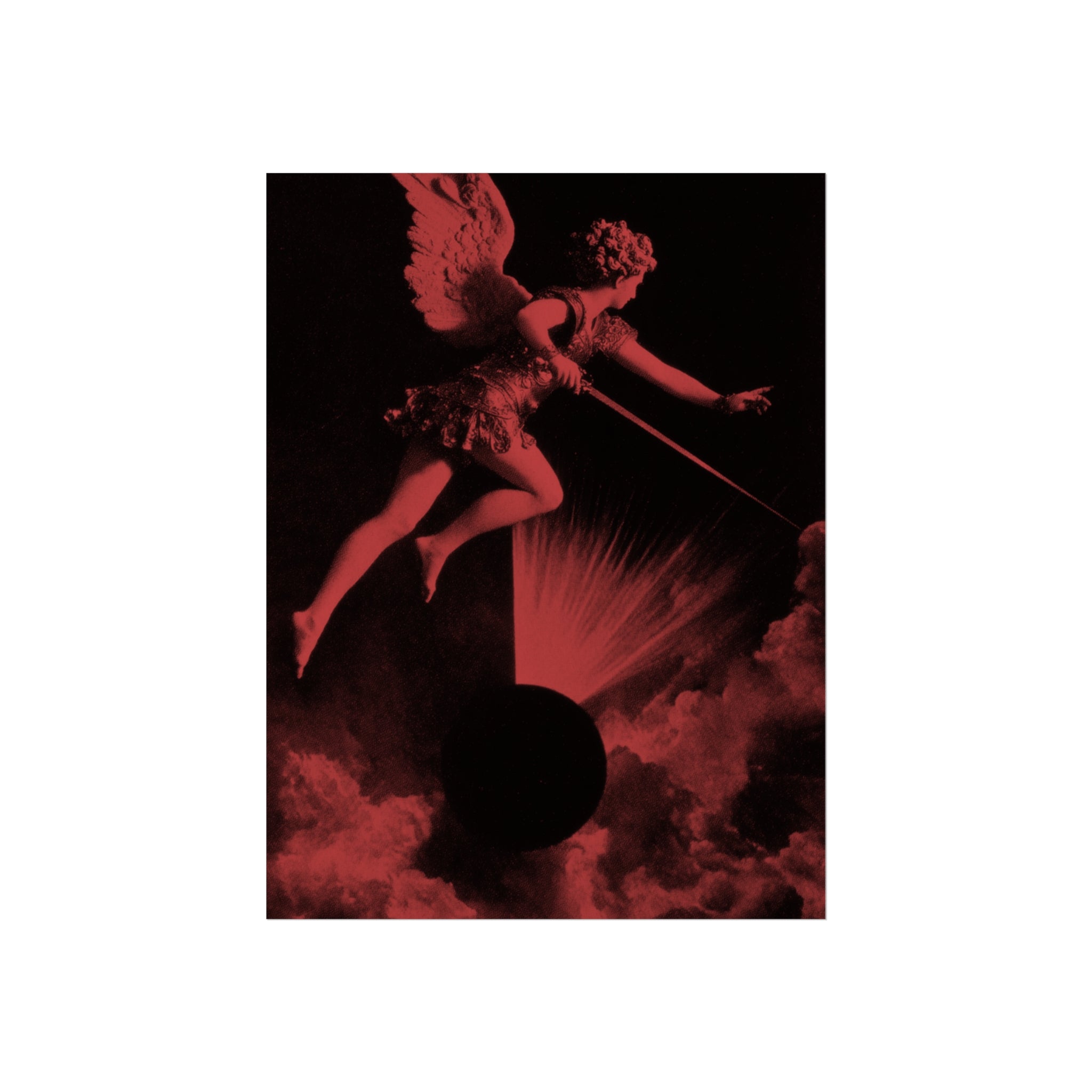 Quiet War 01 Matte Wall Art