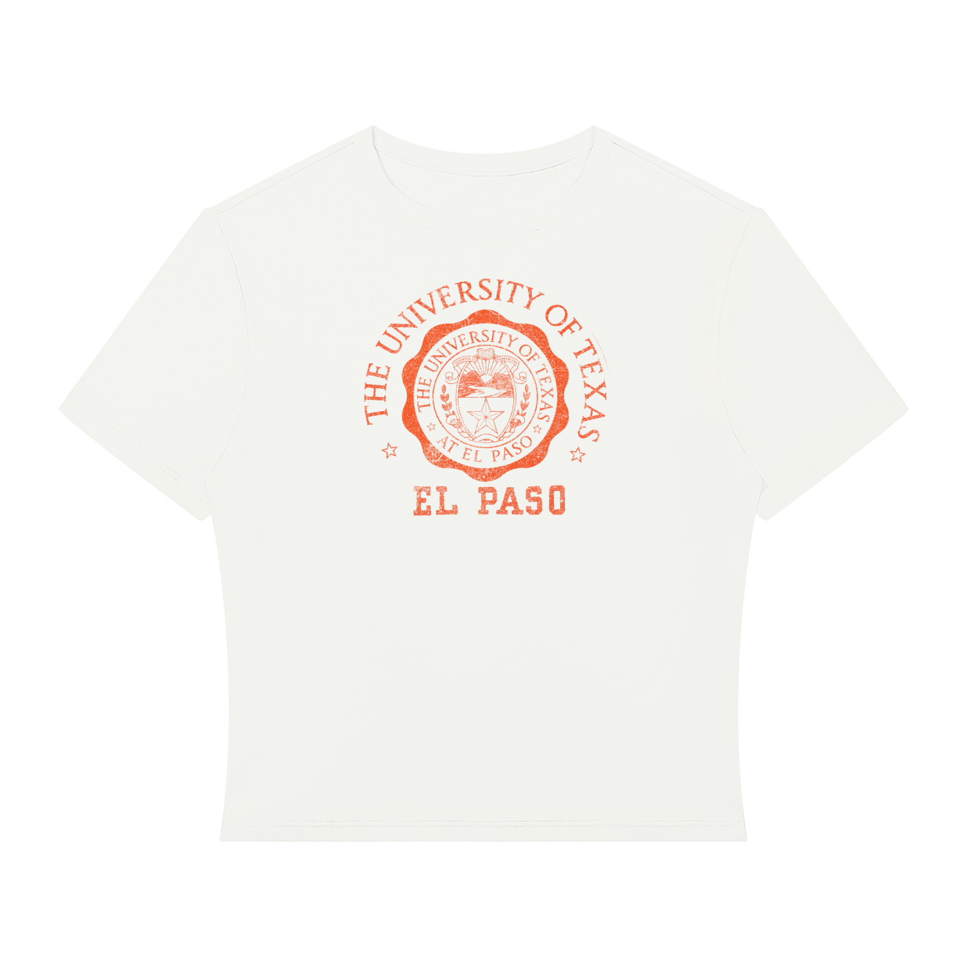 UTEP Medallion Performance Crop Tee