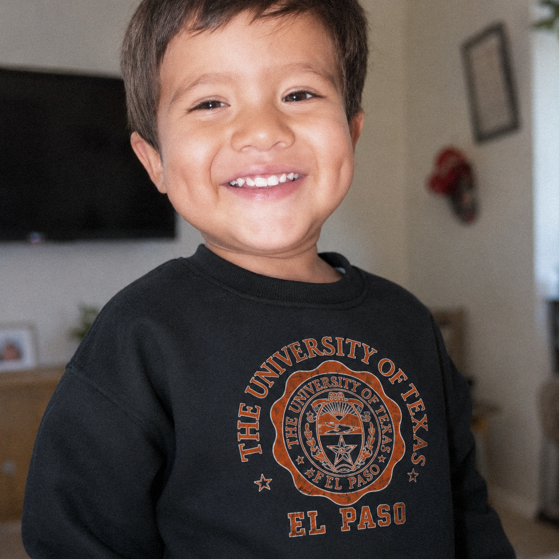UTEP Youth Fleece Crewneck